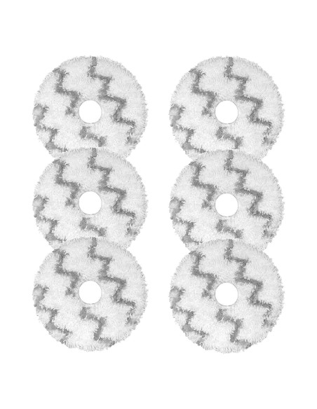 Paños de Mopa Lavables ZYBULSHJT para Roidmi EVA SDJ06RM - 6 Piezas