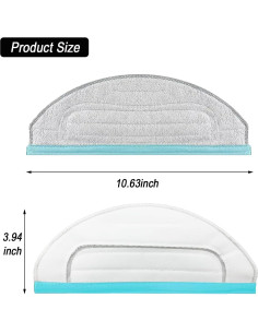 Almohadillas de Mopa Microfibra Frexusuent para Yeedi Cube - 6 Piezas 2