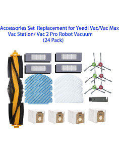 Conjunto de Reemplazo Yeedi Vac 2 Pro - 24 Piezas Accesorios 2