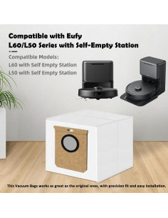 12 Bolsas de Vacío VIEWALL para Eufy L50 SES L60 SES 2