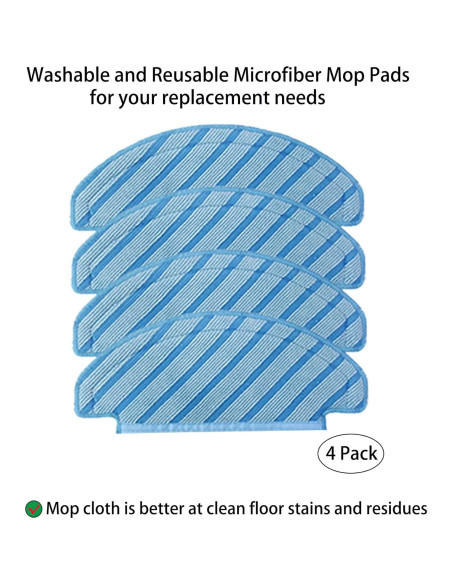 Kit de Repuestos YERXPAFT para Ecovacs DEEBOT T8/N8 - 19 Piezas