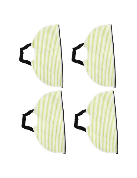 Almohadillas de Reemplazo para Mopas de Vacío TOPINCN 4 Pcs Microfibra