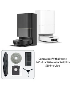 Kit de Accesorios para Aspiradora Robótica CleanCrafter DREAME X40 Ultra 2