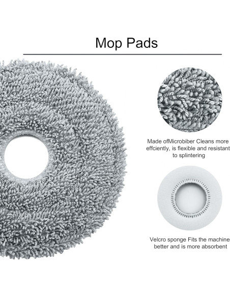 Kit de Accesorios para Aspiradora Robótica CleanCrafter DREAME X40 Ultra