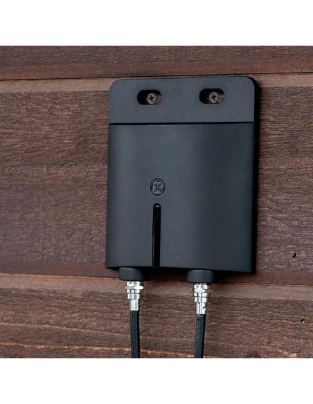 Amplificador de Antena Exterior GE 42179, Señal VHF UHF HD