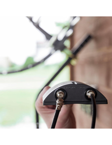 Amplificador de Antena Exterior GE 42179, Señal VHF UHF HD