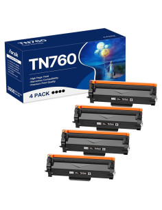 Cartucho de tóner Forzik TN760 compatible Brother 3000 páginas