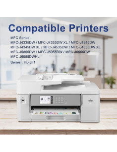 Cartuchos de Tinta Compatibles Brother LC406XL - 5 Pack 2