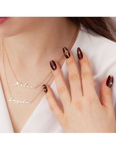 Set de 6 Placas de Estampado de Uñas Whaline - Sol, Luna, Estrella