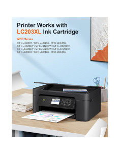 Cartuchos de tinta E-Z Ink Pro LC203 para Brother - 5 Piezas 2