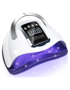 Lámpara de Uñas UV LED Wisdompark 180W con Sensor Automático