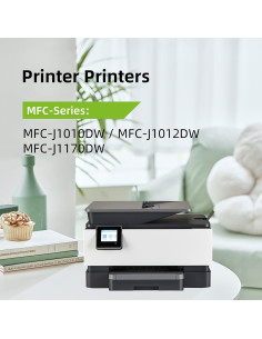 Cartuchos de tinta LC401XL Belietop compatibles para Brother 2