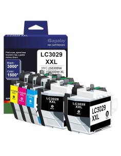 Cartuchos de tinta Gagalay LC3029XXL 5PK para Brother