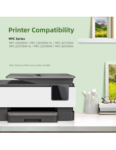 Cartuchos de tinta Gagalay LC3029XXL 5PK para Brother 2