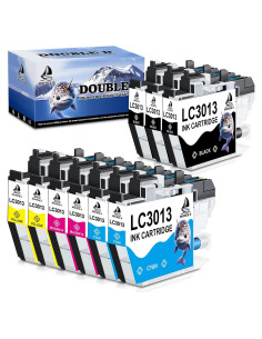 Cartuchos de Tinta Compatibles DOUBLE D LC3013 - 9 Paquete