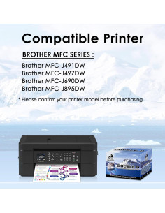 Cartuchos de Tinta Compatibles DOUBLE D LC3013 - 9 Paquete 2