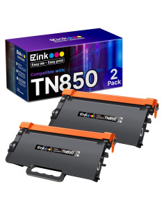 Cartuchos de tóner E-Z Ink TN850 compatibles para Brother - 2 unidades