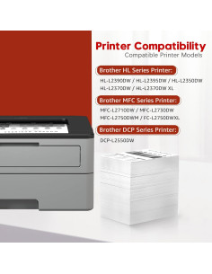 Cartucho de Tóner TN760 y Tambor DR730 Toner Kingdom 2