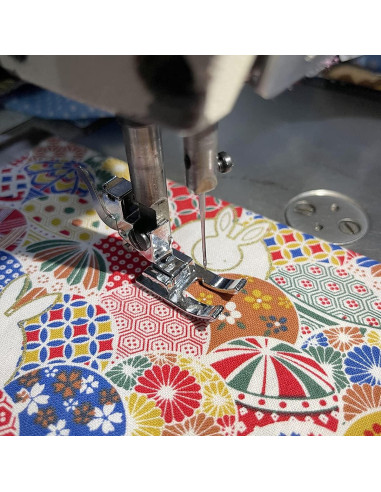 Pie de máquina de coser de punta abierta STORMSHOPPING - Compatible con Singer, Brother, Babylock