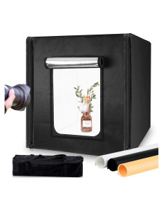 Caja de Luz Fotográfica Konseen 60x60cm LED Regulable 5500K