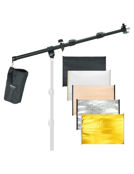 Brazo de Boom Fotográfico LINCO C001KBRP con Reflector 5 en 1