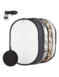 Reflector de Luz Fotográfica 60x90 cm 5 en 1 Bcolor