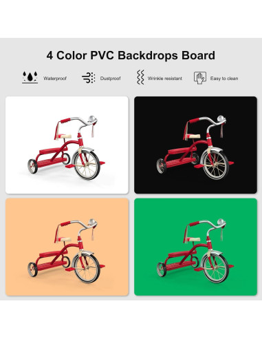 Caja de Luz Fotográfica Portátil OBEST 40x40cm con 480 LED