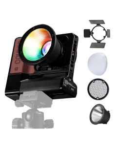 Kit de Luz LED Bi-Color Colbor W100R RGB 100W con Batería