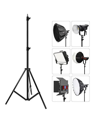 Soporte de Luz Ajustable ITOTIN 2.8m con Amortiguación de Resorte