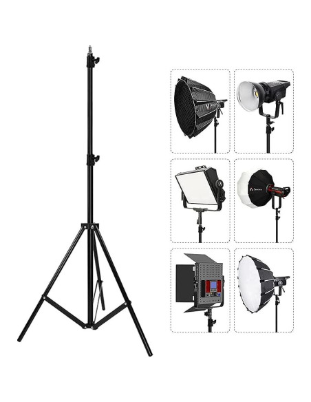 Soporte de Luz Ajustable ITOTIN 2.8m con Amortiguación de Resorte