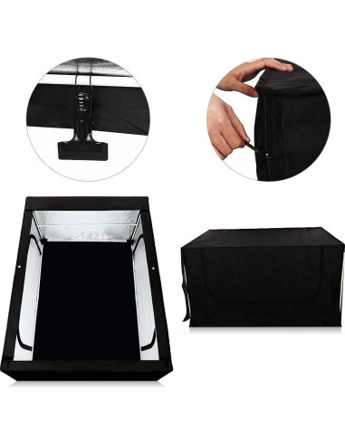 Caja de Luz Fotográfica LED TRUMAGINE Grande 119.4x99.1x198.1 cm