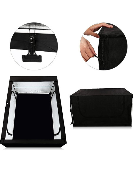 Caja de Luz Fotográfica LED TRUMAGINE Grande 119.4x99.1x198.1 cm