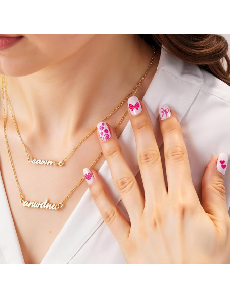 Estampador de Uñas Bruislard con Plantillas y Placa Corazón