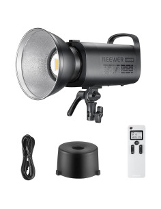 Luz de Video LED NEEWER 100W 5600K con Control Remoto 2.4G