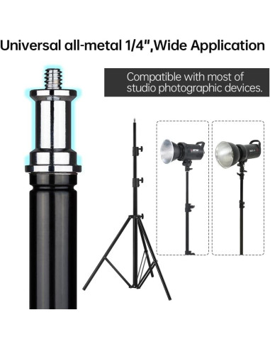 Soporte de Luz JINBEI 2.2m Trípode Plegable 4.5Kg
