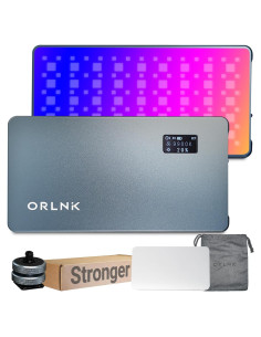 Luz de Video RGB Portátil ORLN'K 6.5" Aluminio 4000mAh