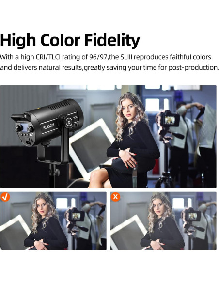 Godox SL150III 160W Luz LED de Estudio con Montura Bowens