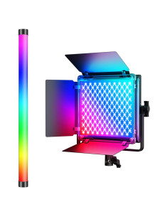 Kit de Luz LED RGB Mettlelite TLX2 y SPL210C Control APP