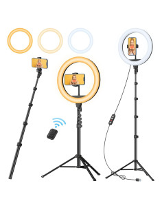 Anillo de Luz LED 30 cm TODI con Trípode Ajustable 160 cm