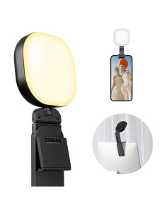 Luz de Selfie Sensyne LED Recargable 60 Perlas 3 Modos
