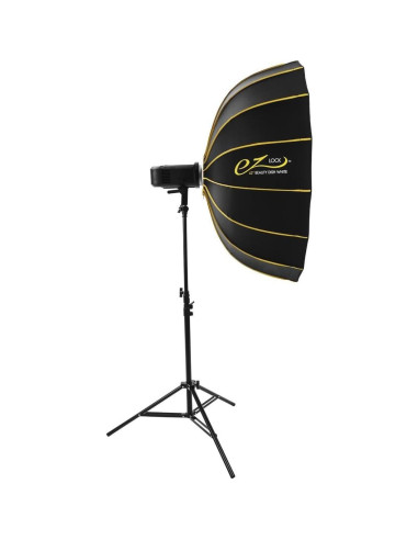 Plato de Belleza Glow EZ Lock 42" Blanco con Montura Bowens