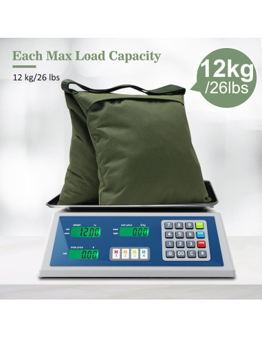 Sacos de Arena Aimosen 4PCS Verde Militar para Fotografía