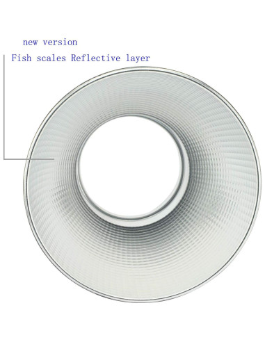 Reflector difusor 18cm Bowens LEFTFOTO para luz estroboscópica