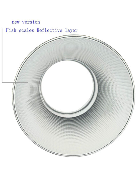 Reflector difusor 18cm Bowens LEFTFOTO para luz estroboscópica