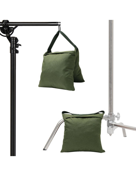 Sacos de Arena Aimosen 4PCS Verde Militar para Fotografía Sacos de Arena Aimosen 4PCS Verde Militar para Fotografía