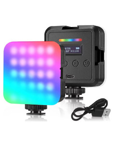 Luz de Video RGB GreatLPT AL600ASAPC 2500-8500K 2000mAh