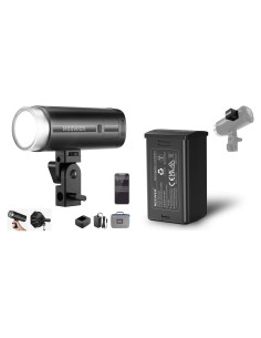Flash Estudio NEEWER Q200 200Ws 2.4G TTL con Batería 3200mAh