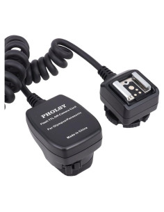 Cable de Sincronización TTL PHOLSY 2m para Olympus/Panasonic