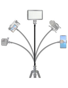 Brazo Flexible Vidpro FA-22 de 56 cm para Cámaras y Móviles 2