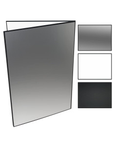 Reflector de Cartón Plegable IFAMIO 3 en 1 para Fotografía A4